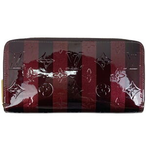 Louis Vuitton Zippy Wallet Vernis Patent Amaranth Purple